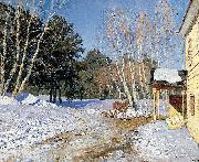 Isaac Levitan March, Germany oil painting artist